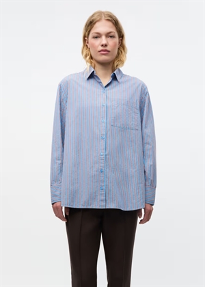 Enwebster ls skjorte st 7119 Cabenet Stripe Envii 